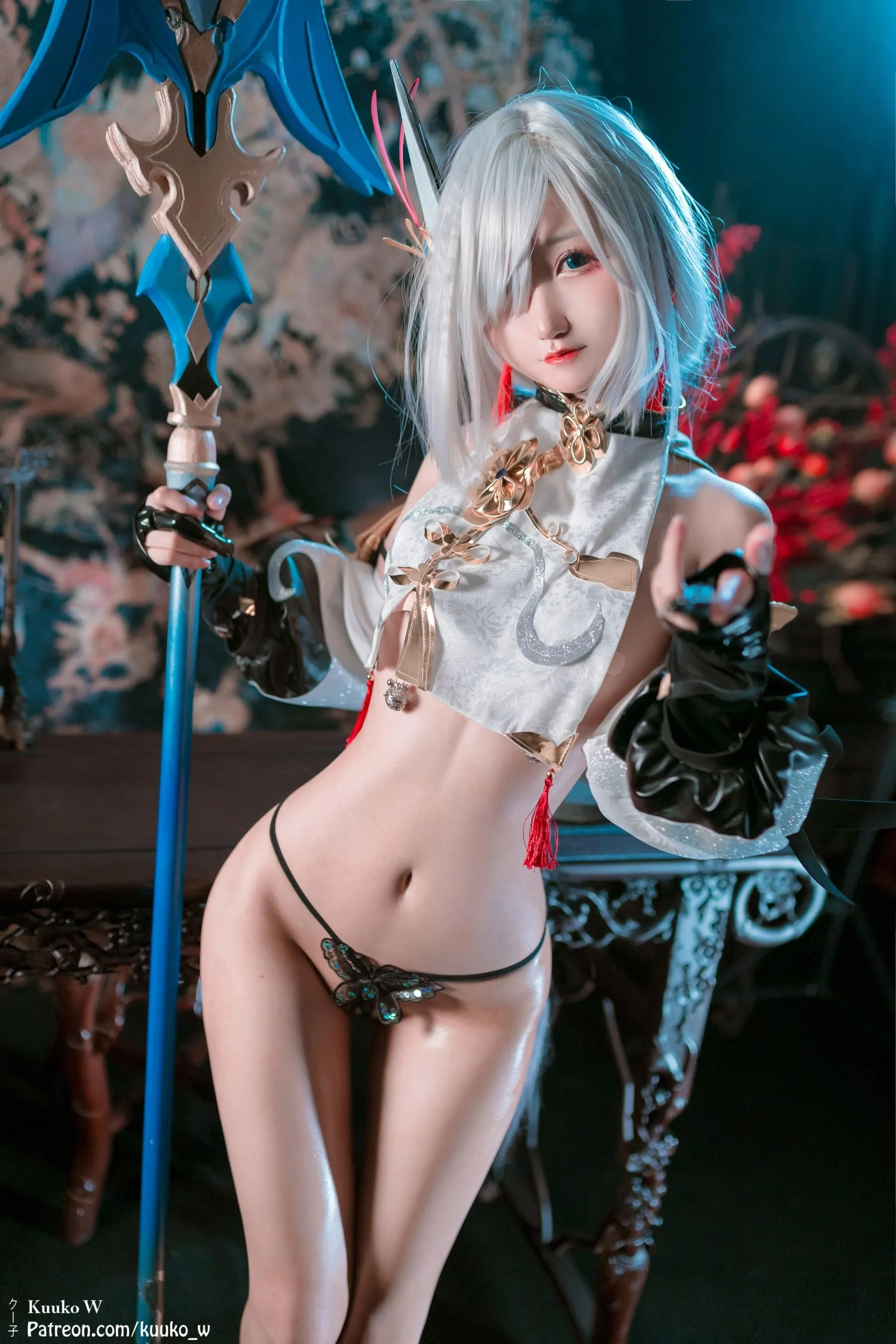 Kuuko W – NO.53 Shenhe Genshin Impact [49P]插图9